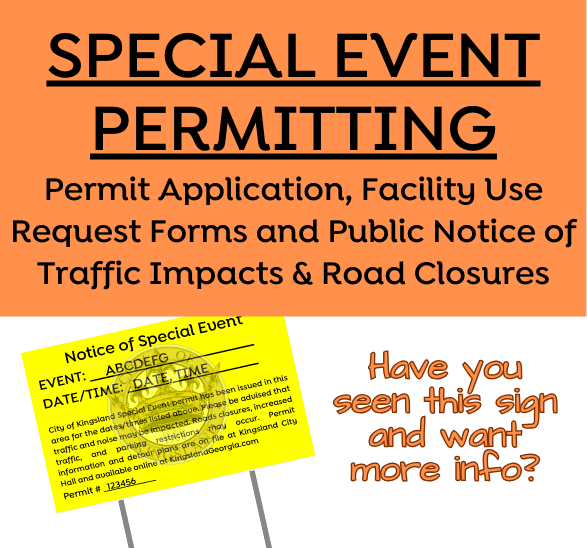 Special Event Notice 587x548