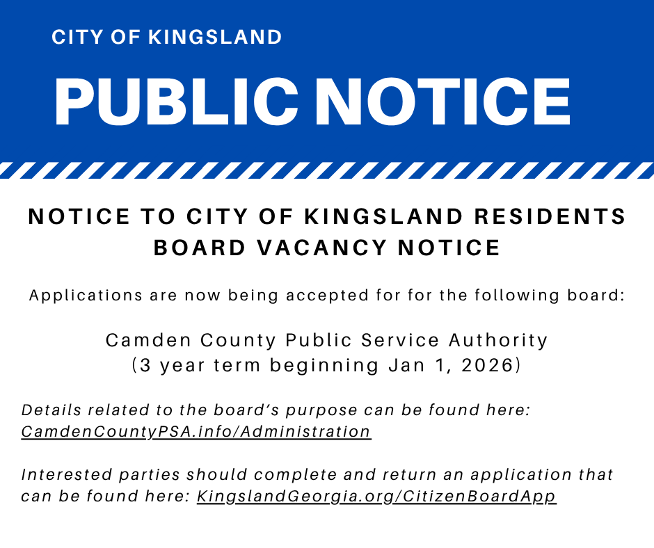 PSA Board Vacancy 10.2025